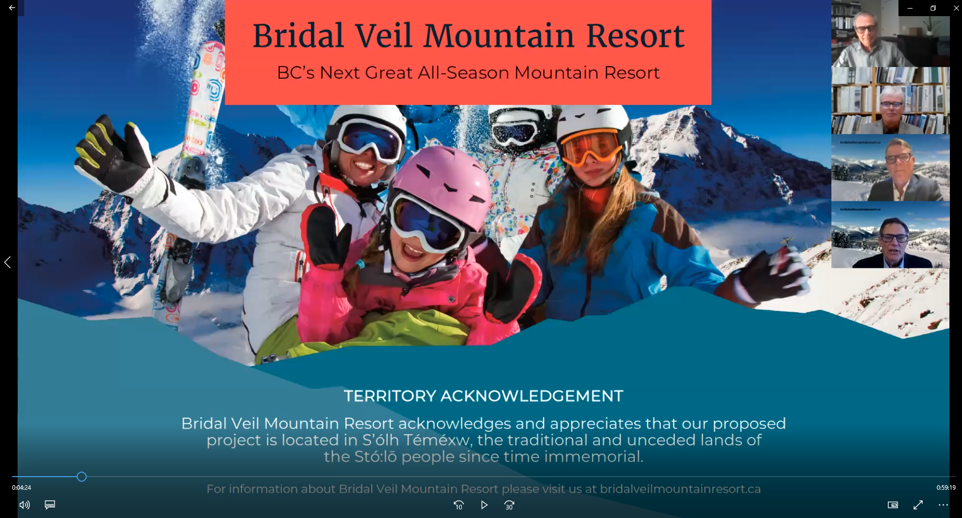 Resources Bridal Veil Mountain Resort skiing and recreation